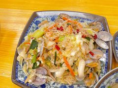 海鲜炒兴化粉-福州人铭小吃
