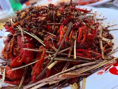 香草干煸王龙虾-於氏虾神(盱眙总店)