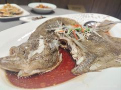清蒸多宝鱼-神洲四海大酒楼(王府井澳门中心店)