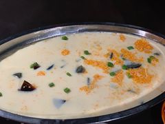 皮蛋咸蛋黄蒸蛋-仙本那渔人码头餐厅