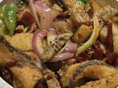 -探鱼·鲜青椒爽麻烤鱼(三水广场店)