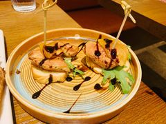 法式香煎鹅肝配焦糖苹果-造精酿餐厅