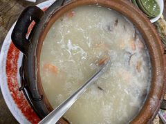 鲜虾砂锅粥-贞姨美食·老字号海鲜大排档