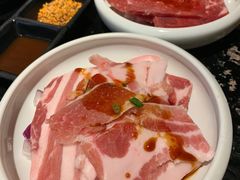 调味猪五花-九田家黑牛烤肉料理(石路天虹店)