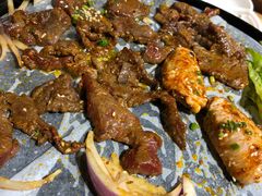 秘制香辣牛肉-胖记烤肉(江汉路店)