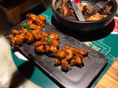 雪花糖醋里脊-绿茶餐厅(汇悦大融城店)