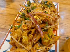 素拼-长青菠菜面·烧烤