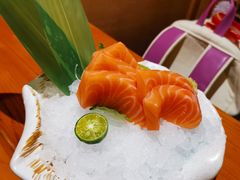 三文鱼刺身-有喜屋·烧鸟·居酒屋(三钢里店)