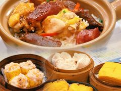 腊味滑鸡饭-尝囍煲仔小菜