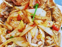 椒盐皮皮虾-覃记海鲜美食餐厅