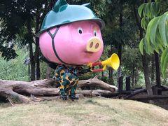 -田园东方蜜桃村的田野营地