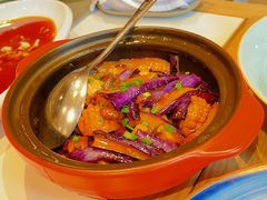 鲍鱼茄子煲-杭州西湖柳莺里酒店·闻莺厅