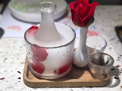 玫瑰与山泉米酒的浪漫-素描餐厅(灵隐天竺店)