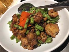 榄菜四季豆炒鸡脆骨-汤城小厨•粤菜•靓汤(苏州街店)