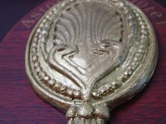 门上的金属牌子-上海浦江饭店