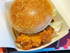 避风塘大虾鸡腿双层堡-肯德基(学院路店)