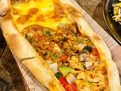混合披萨-梅夫娜土耳其餐厅.清真HALAL