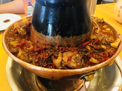-超越炭火牛蛙火锅鸡(河东店)