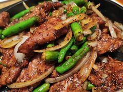 铁板杭椒牛肉-莫山小馆(大石桥店)