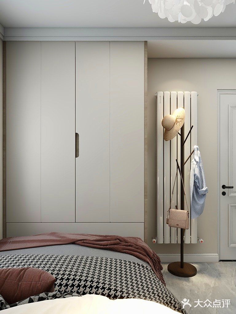 72㎡两居改三居，柔和温暖 ，美好无处不在！