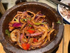 石锅爆羊肉-绿茶餐厅(汇悦大融城店)