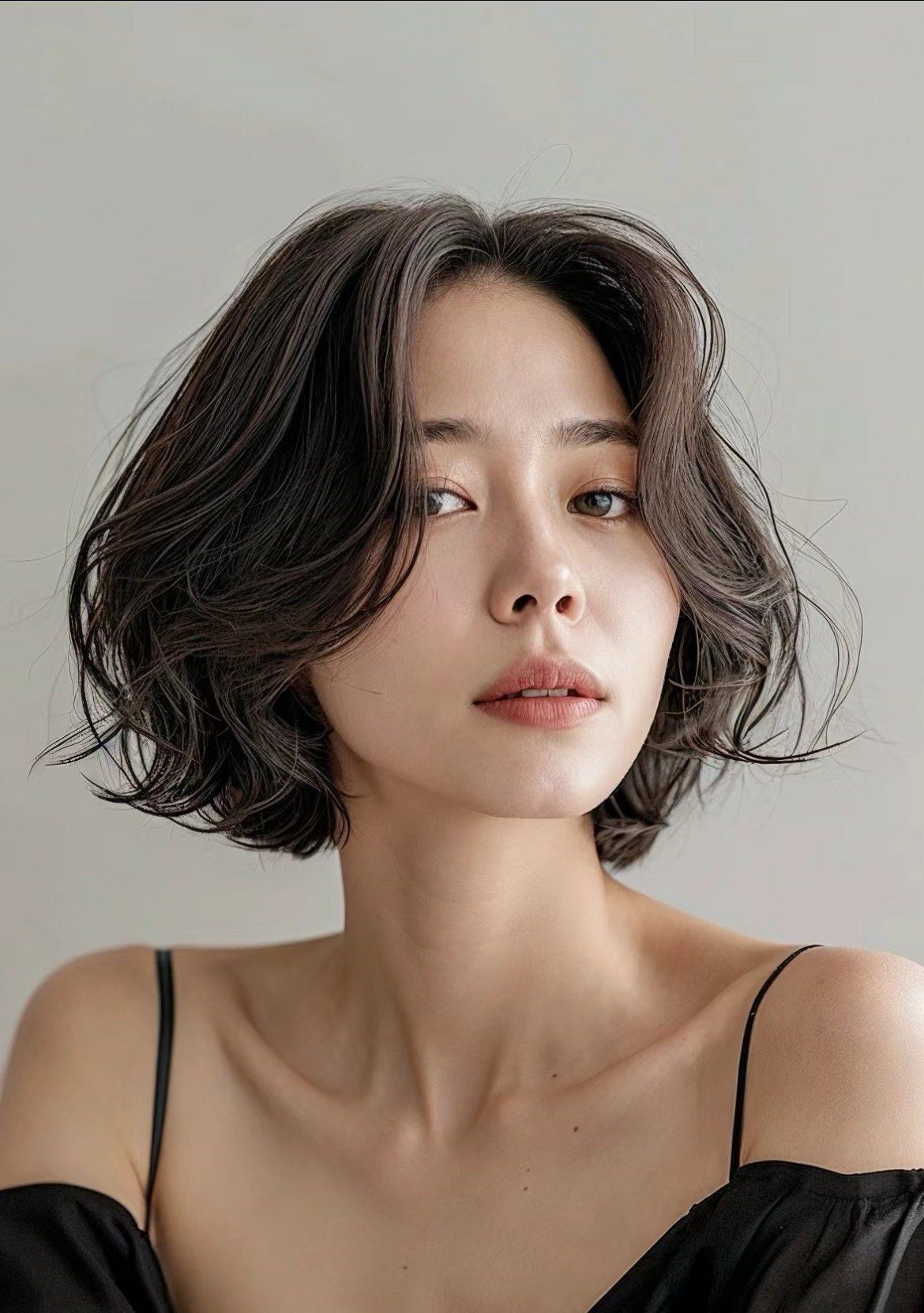 波浪短发的小心机