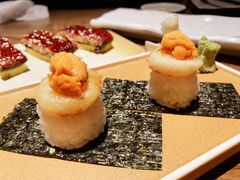 铁板带子海胆寿司-小禅料理