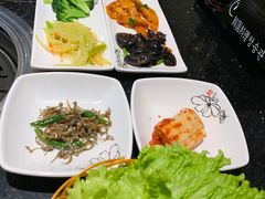 餐前凉菜-青松馆韩国料理(香港中路佳世客店)