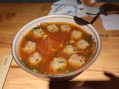 番茄豆芽圆子汤-永乐饭店