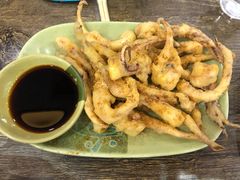 椒盐鱿鱼须-贞姨美食·老字号海鲜大排档