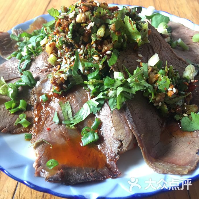 食为天驴肉馆生态驴肉凉片图片-北京其他中餐-大众点评网