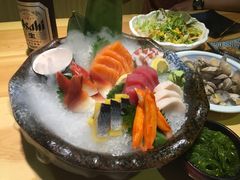三文鱼刺身-清水日本料理铁板烧(学府路店)