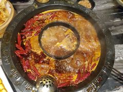 番茄鸳鸯锅-袁老四老火锅(大丰店)