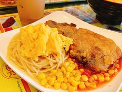 顶级猪扒炒蛋意粉-龙凤冰室