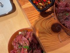 秘制香辣牛肉-胖记烤肉(江汉路店)