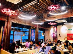 大堂-热火朝天鲜切牛肉火锅(南强街巷店)