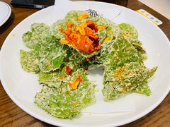 香酥桑叶-食光慢宴·安吉土菜馆