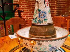 景泰蓝纯净水火锅-额尔敦传统涮火锅·烧烤(鑫源山庄店)