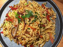 孜然牛肉炒方便面-阿记烧烤(大兴新区店)