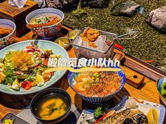 三文鱼海胆饭-森味薪火烧•烧鸟居酒屋•日本料理(望京店)