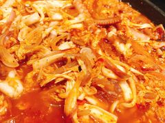 泡菜煎八爪鱼-烧货·活海鲜炭烧(湖滨商业街店)