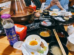 -果松木炭酸菜铜火锅·外婆参鸡汤