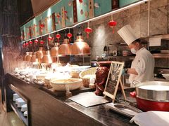 自助取餐区-北京希尔顿逸林酒店-逸轩西餐厅-自助餐厅