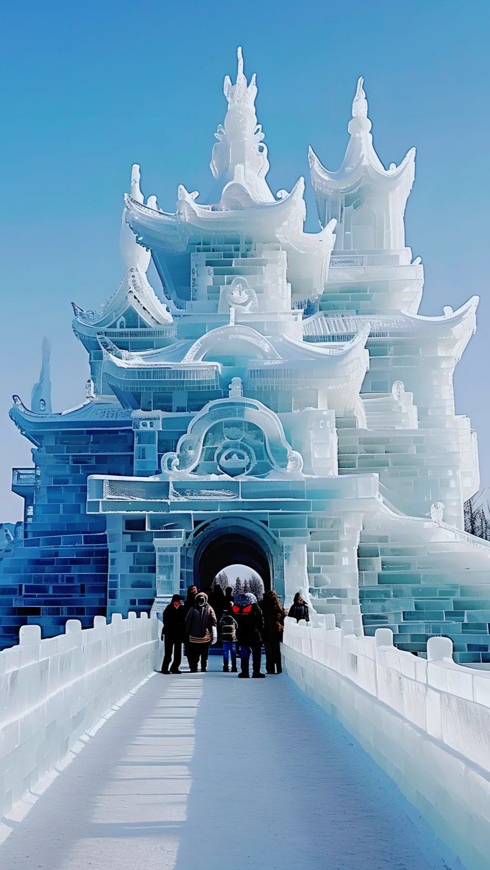 冰雪世界的魅力 ⛄