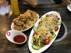 无骨炸鸡套餐小-the frypan韩国炸鸡啤酒(五路居店)
