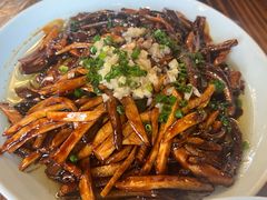 茭白炒鳝丝-双塔老饭店