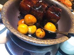 普洱鹌鹑蛋红烧肉-荷风细雨·中国茶宴(碧云店)
