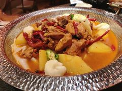 沙湾原始大盘鸡-丝路金桃·新疆菜(徐汇店)