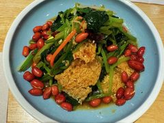 菠菜面筋-秦䩊会·陕西biangbiang面(畹町路店)