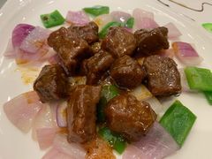 黑椒牛仔粒-骏莱海鲜鱼港(五角场店)